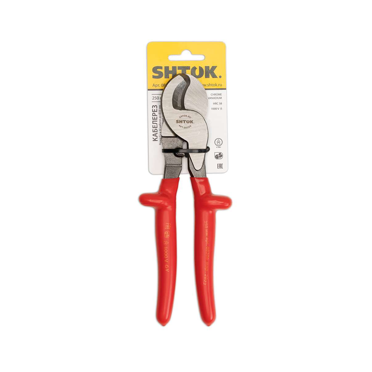картинка Кабелерез 1000В 250 мм, SHTOK. 08206 от интернет-магазина ТД Макс-Электро купить в Кемерово по ценам завода