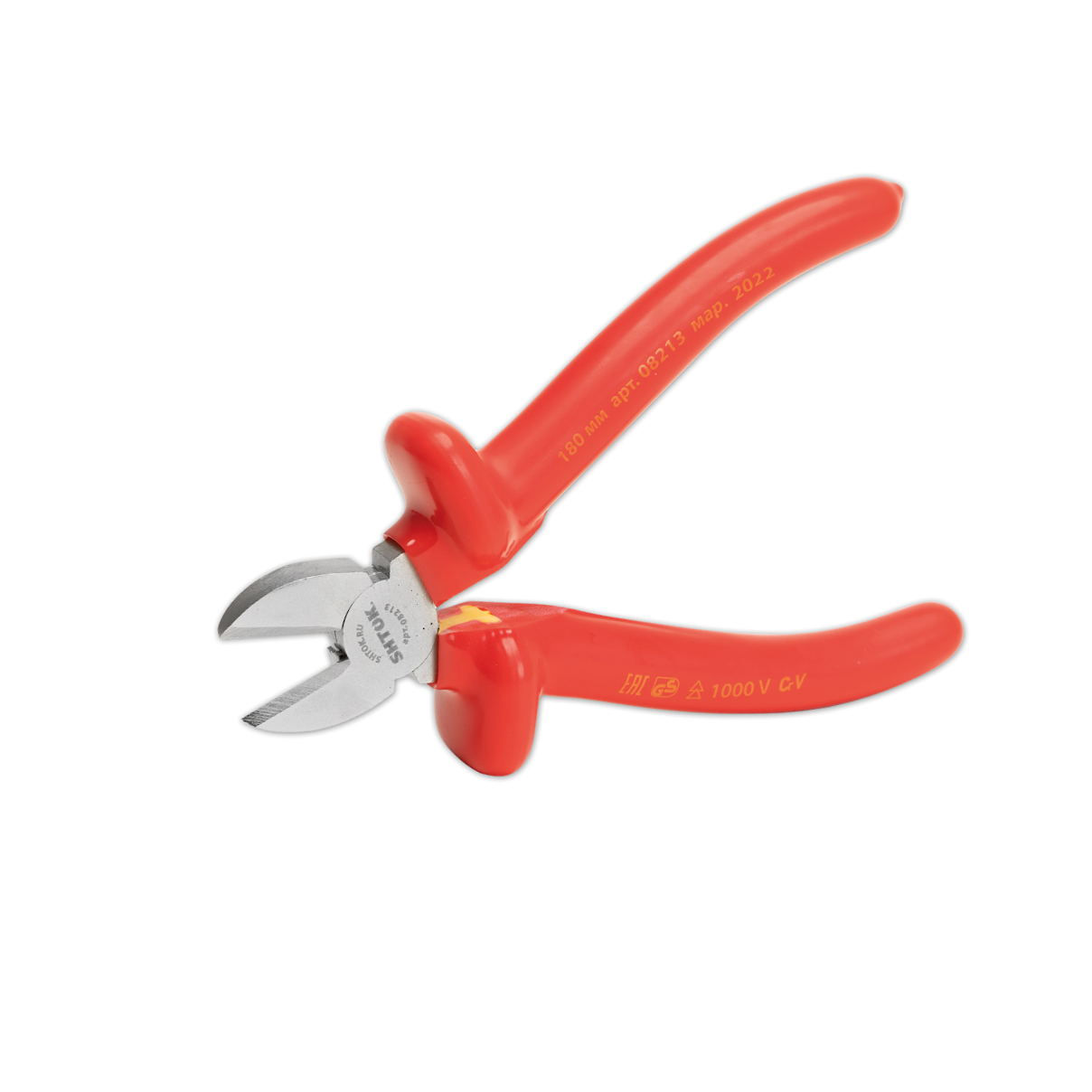картинка Кусачки боковые 1000В 180 мм, SHTOK. 08111 от интернет-магазина ТД Макс-Электро купить в Кемерово по ценам завода