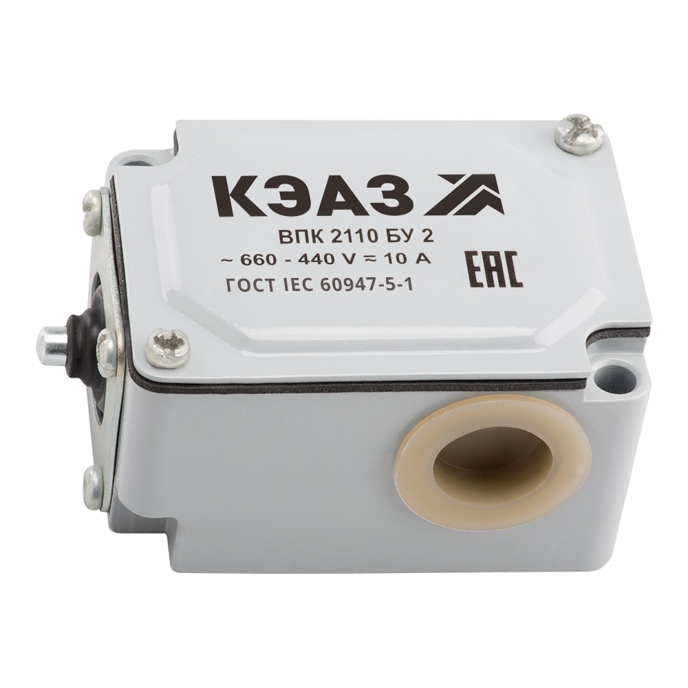 картинка Выключатель путевой ВПК-2110Б-У2-КЭАЗ от интернет-магазина ТД Макс-Электро купить в Кемерово по ценам завода