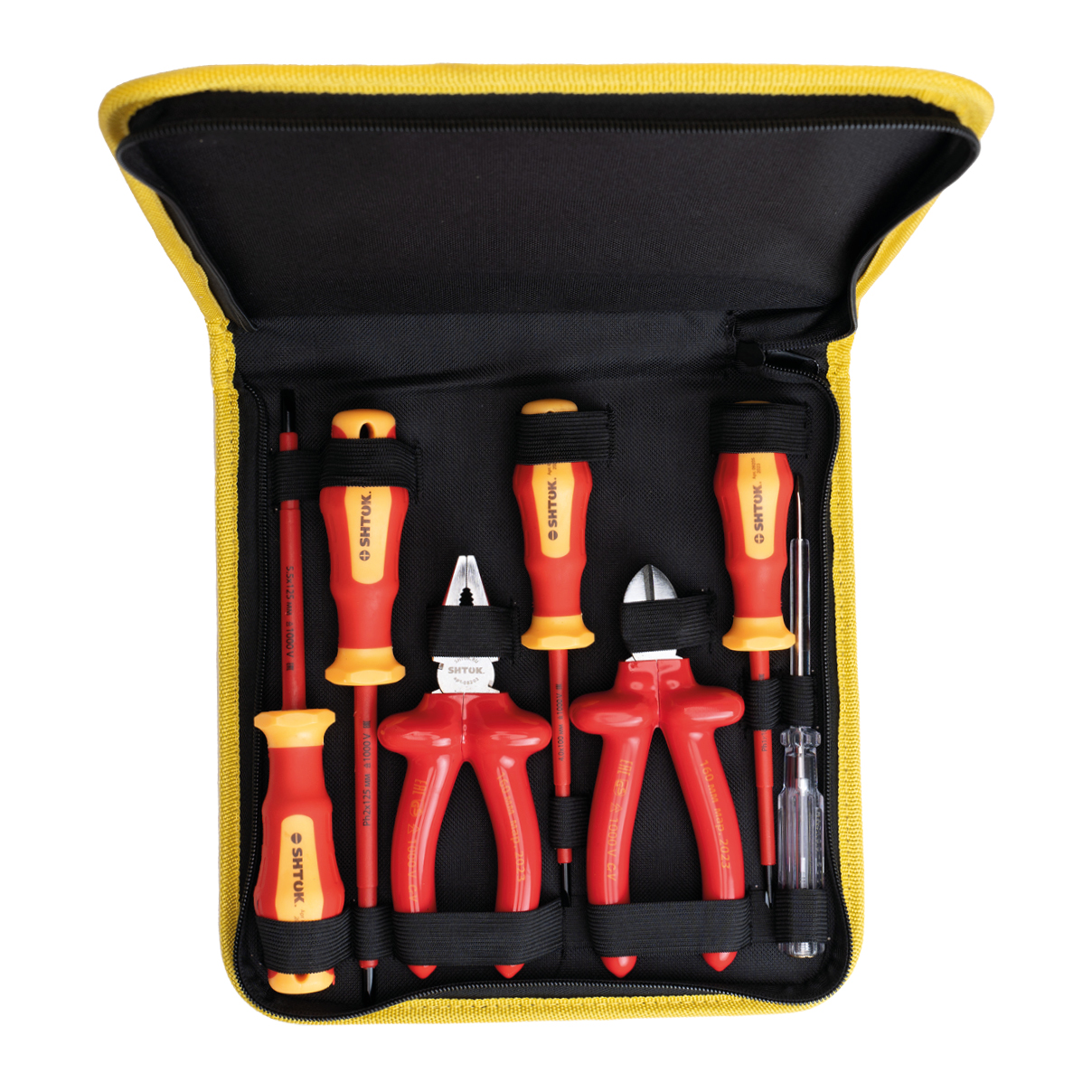 картинка Набор диэлектрического инструмента №3, SHTOK. 07203 от интернет-магазина ТД Макс-Электро купить в Кемерово по ценам завода