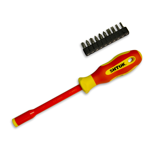 картинка Рукоятка-битодержатель+биты, SHTOK от интернет-магазина ТД Макс-Электро купить в Кемерово по ценам завода