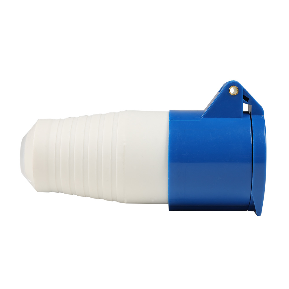 картинка Розетка кабельная 223-32А-6h-220AC-2P+PE-IP44 от интернет-магазина ТД Макс-Электро купить в Кемерово по ценам завода