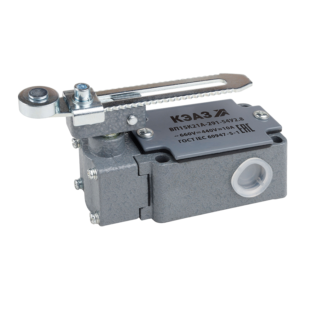 картинка Выключатель путевой ВП15К21А-291-54У2.8-КЭАЗ от интернет-магазина ТД Макс-Электро купить в Кемерово по ценам завода
