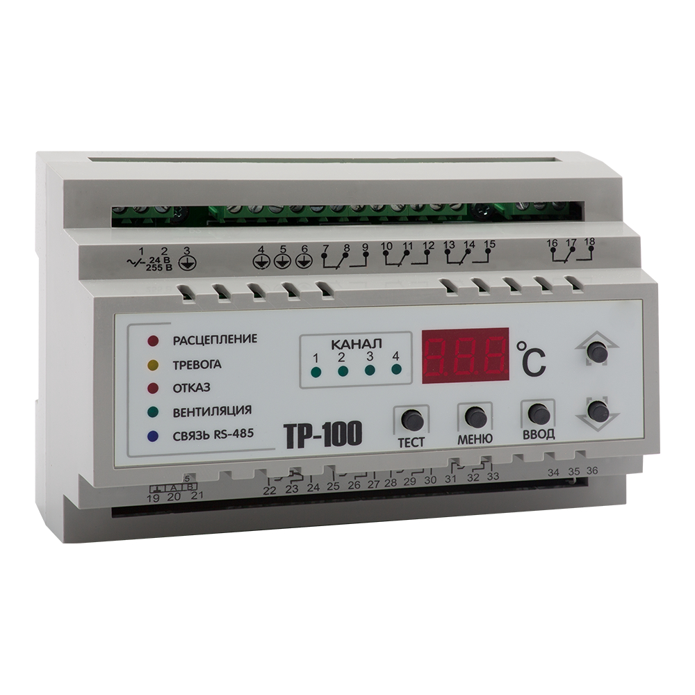 картинка Реле температурное OptiDin ТР-100-УХЛ3.1 от интернет-магазина ТД Макс-Электро купить в Кемерово по ценам завода