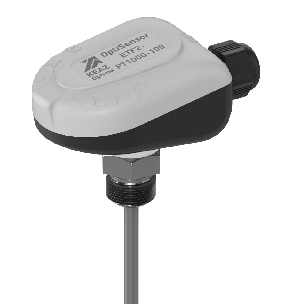 картинка Датчик температуры погружной OptiSensor ETF2-PT1000-100 от интернет-магазина ТД Макс-Электро купить в Кемерово по ценам завода