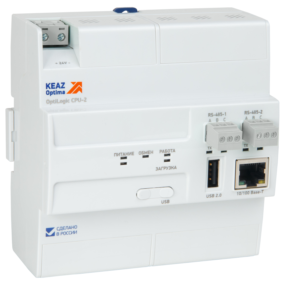 картинка Модуль процессорный OptiLogic L-CPU-2-M от интернет-магазина ТД Макс-Электро купить в Кемерово по ценам завода