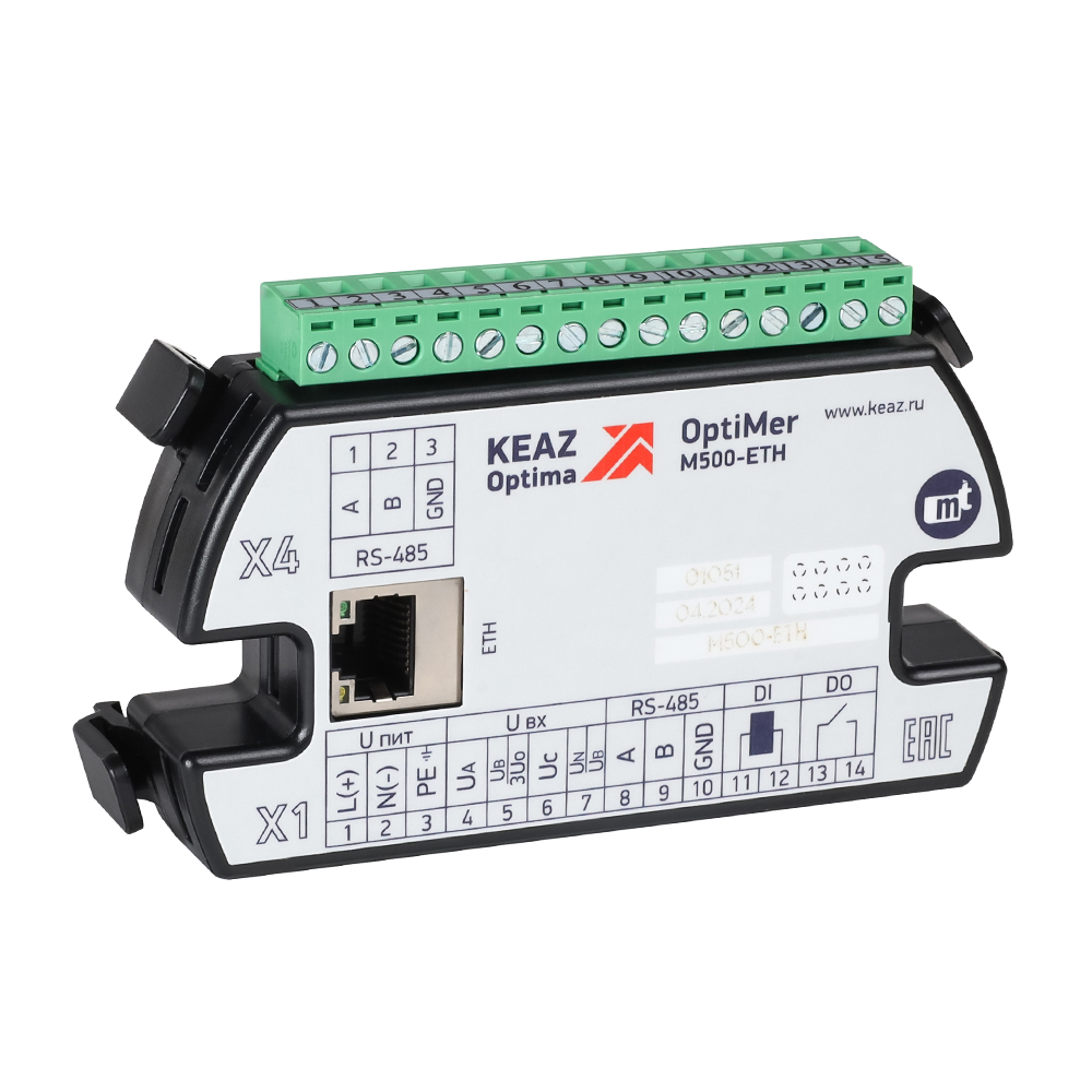 картинка Модуль расширения OptiMer-M500-ETH от интернет-магазина ТД Макс-Электро купить в Кемерово по ценам завода