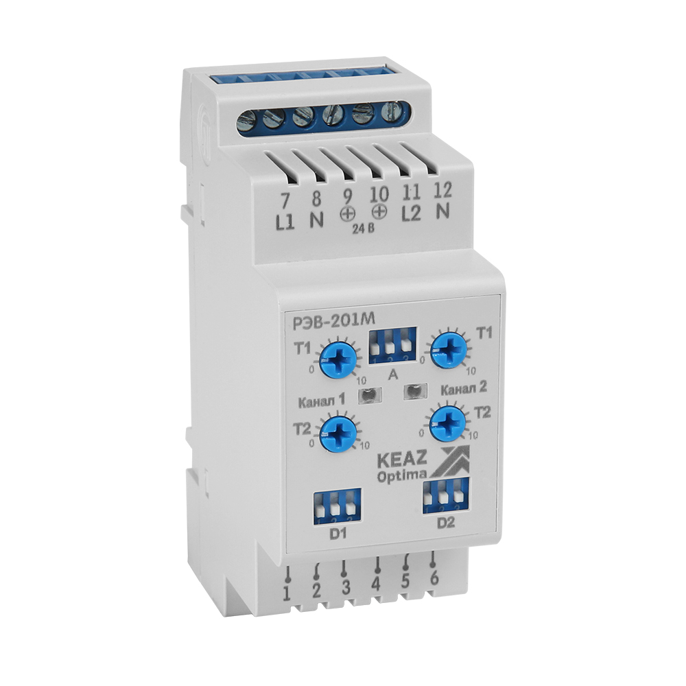 картинка Реле времени OptiDin РЭВ-201М-УХЛ3.1 от интернет-магазина ТД Макс-Электро купить в Кемерово по ценам завода