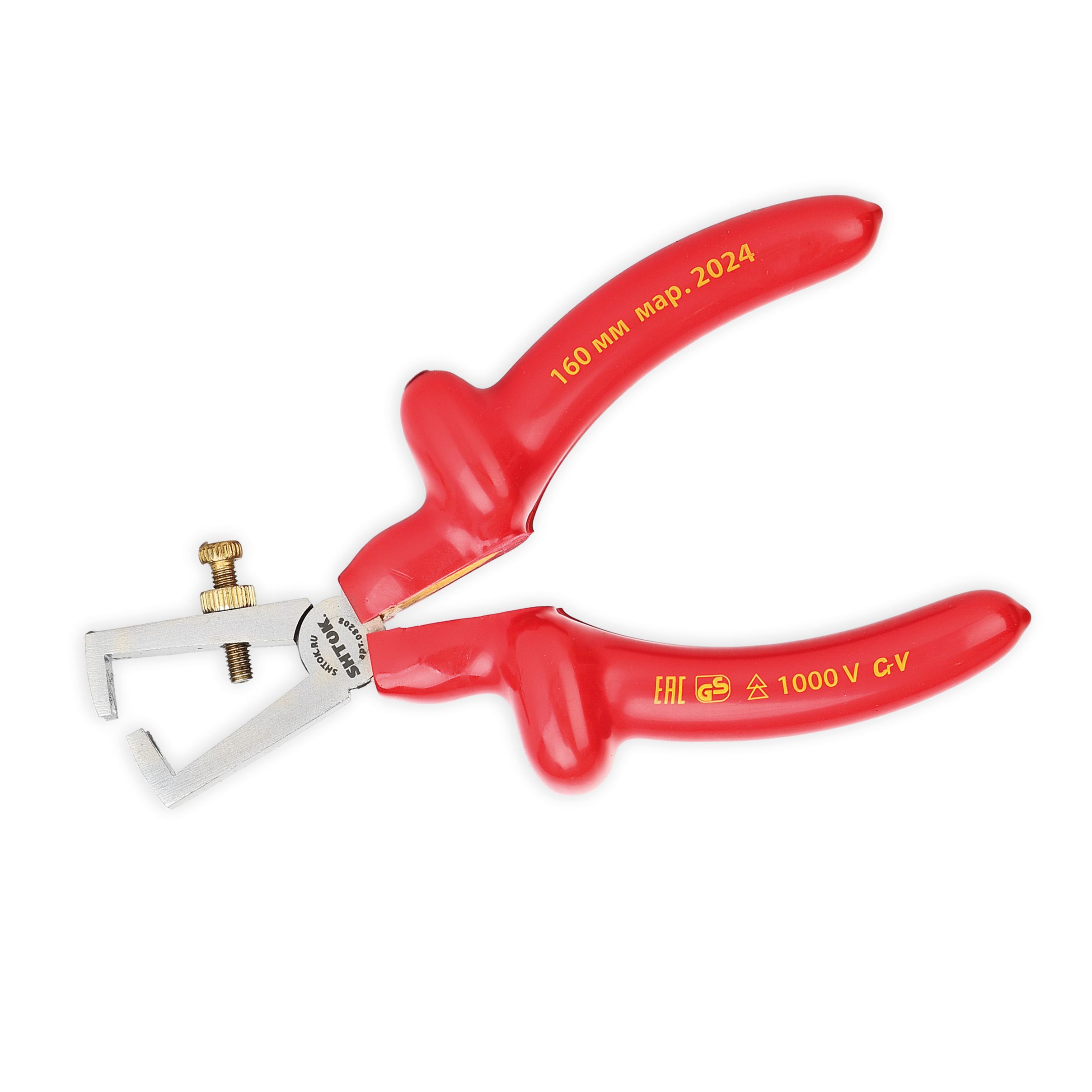 картинка Съемник изоляции 1000В 160 мм, SHTOK. 08208 от интернет-магазина ТД Макс-Электро купить в Кемерово по ценам завода