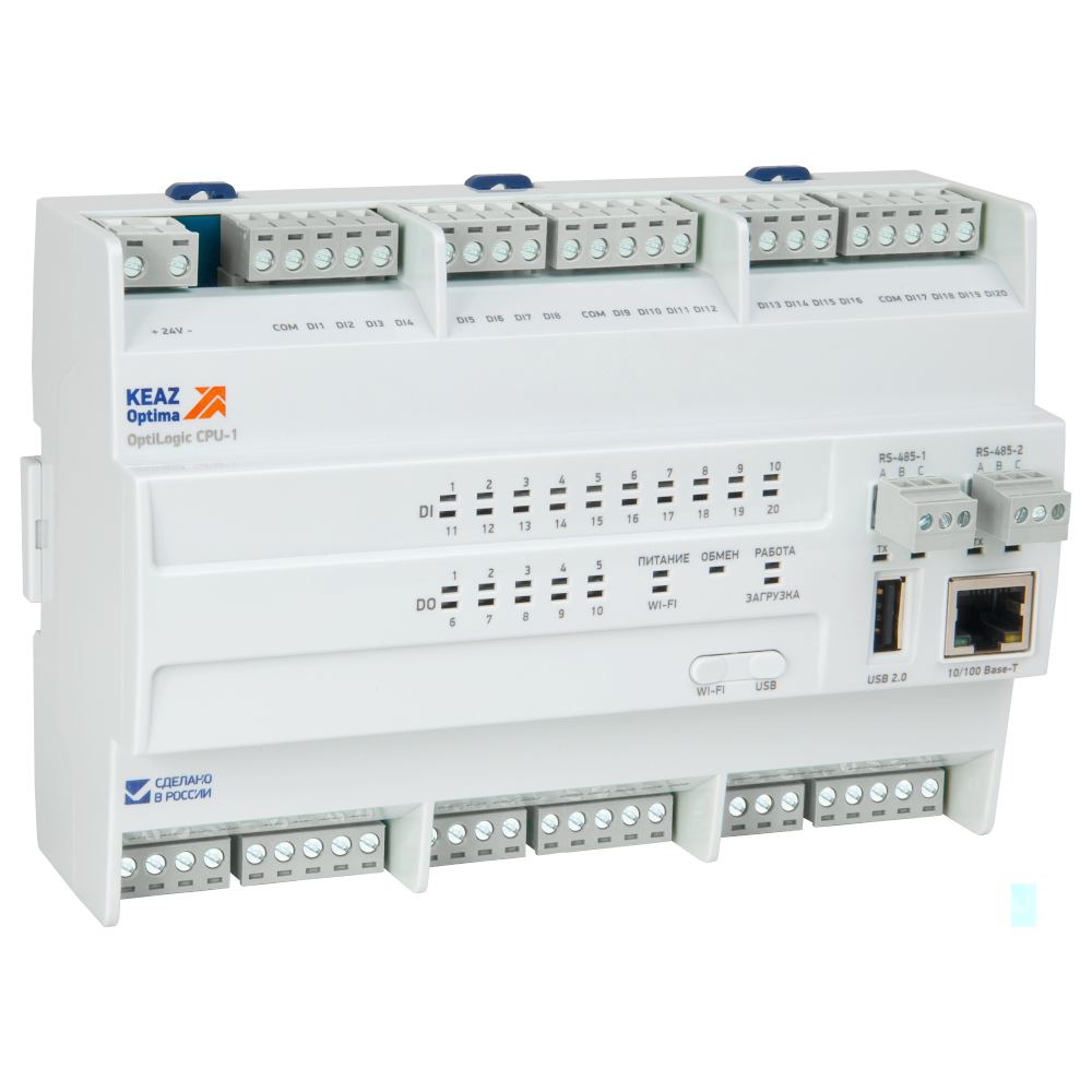 картинка Модуль процессорный OptiLogic-L-CPU-1-C от интернет-магазина ТД Макс-Электро купить в Кемерово по ценам завода