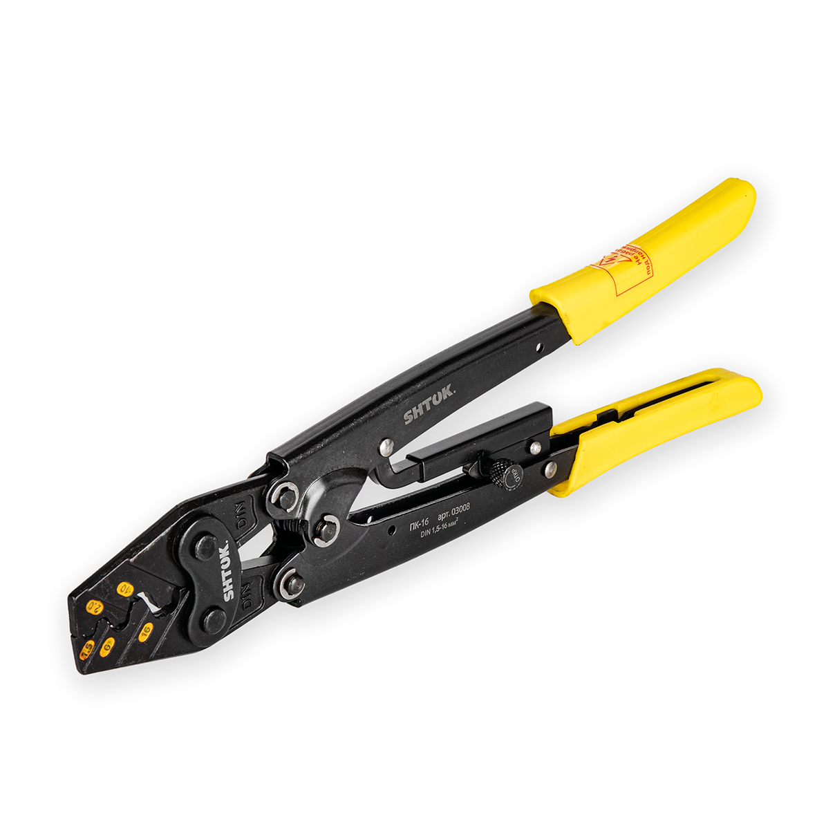 картинка Пресс-клещи ПК-16, SHTOK. 03008 от интернет-магазина ТД Макс-Электро купить в Кемерово по ценам завода