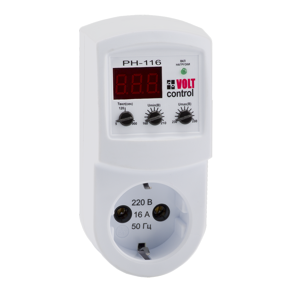 картинка Реле напряжения OptiDin РН-116-УХЛ3.1 от интернет-магазина ТД Макс-Электро купить в Кемерово по ценам завода