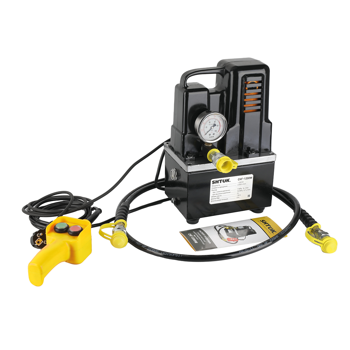 картинка Станция насосная гидравлическая СНГ-1200W, SHTOK. 04011 от интернет-магазина ТД Макс-Электро купить в Кемерово по ценам завода