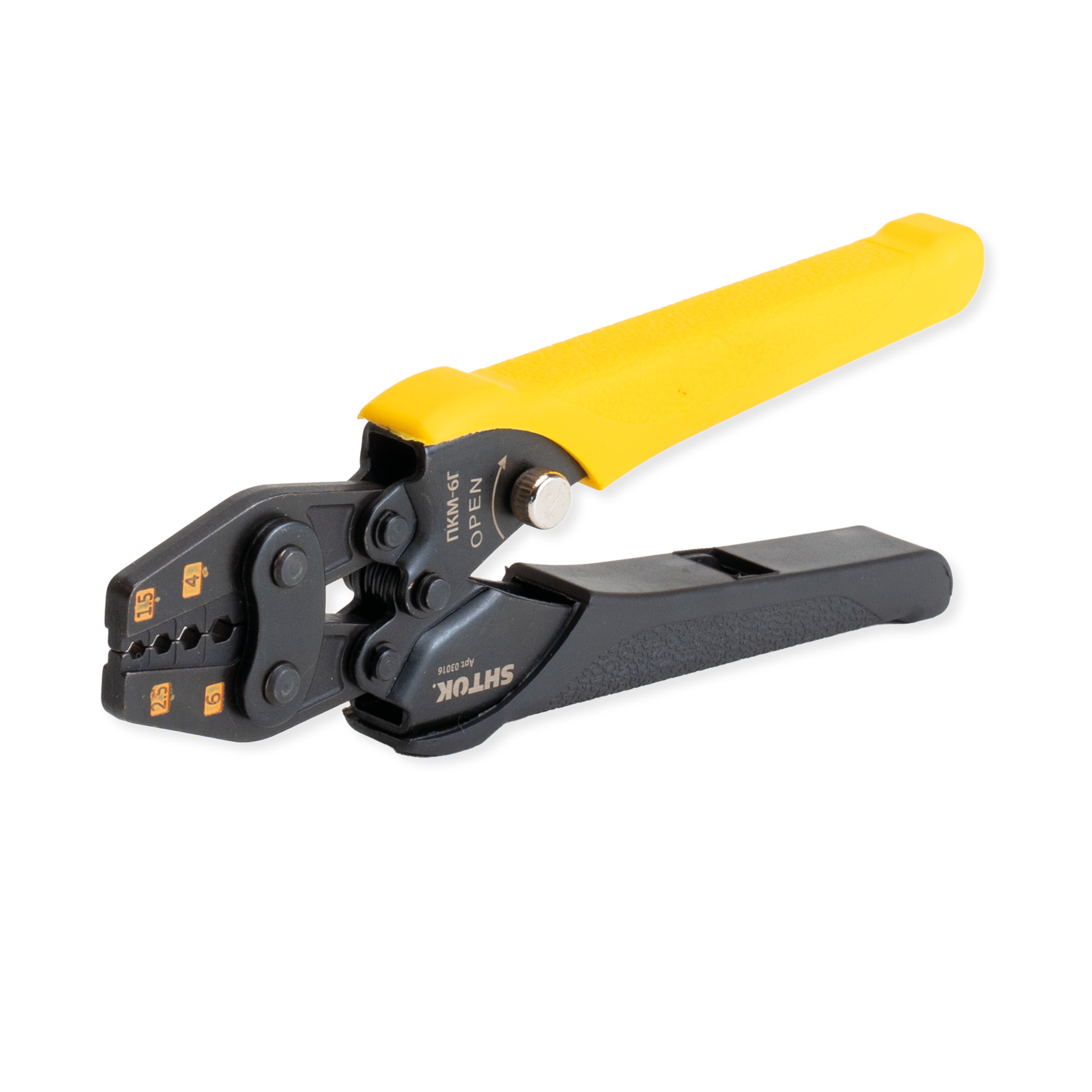 картинка Пресс-клещи ПКМ-6Г, Hex Style, SHTOK. 03016 от интернет-магазина ТД Макс-Электро купить в Кемерово по ценам завода